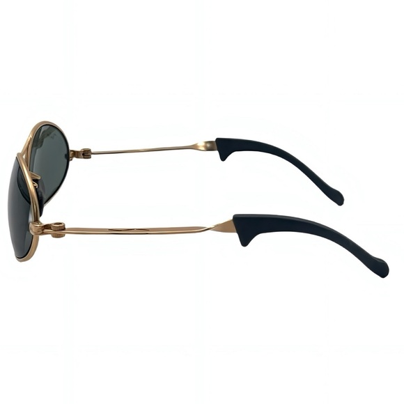 Vintage Ray-Ban Orbs Oval W2178 B&L USA Made Sunglasses Gold G-15 Case Paperwork - Picture 10 of 16